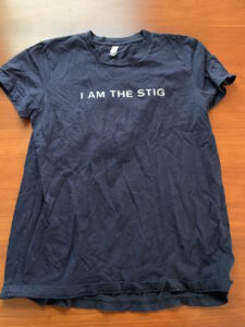 Top Gear "I Am The Stig" kids' navy t-shirt, kids' size XL